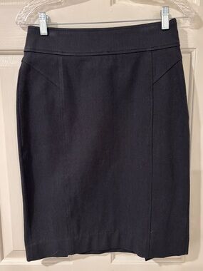 Banana Republic Classic Black Pencil Skirt